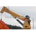 5T/12M Telescopic boom marine crane deck crane